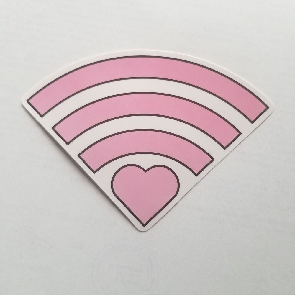 Love Wifi Large Sticker mix em